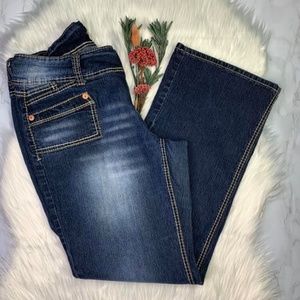 Angels Jeans Boot Cut Stretch Size 16